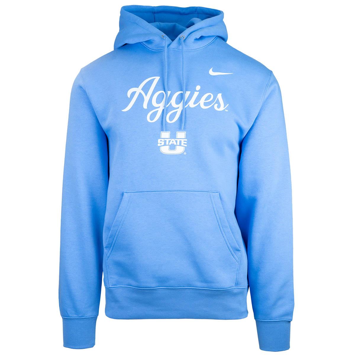 Nike Aggies Script Powder Blue Hoodie